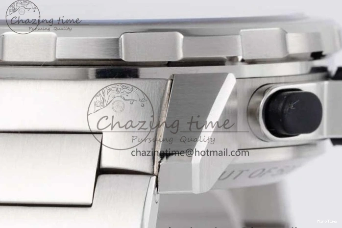 MIROTIME 0509 EasyCare Aquatimer Chrono SS V6SF 1:1 Best Edition Gray Dial on SS Bracelet A 7035